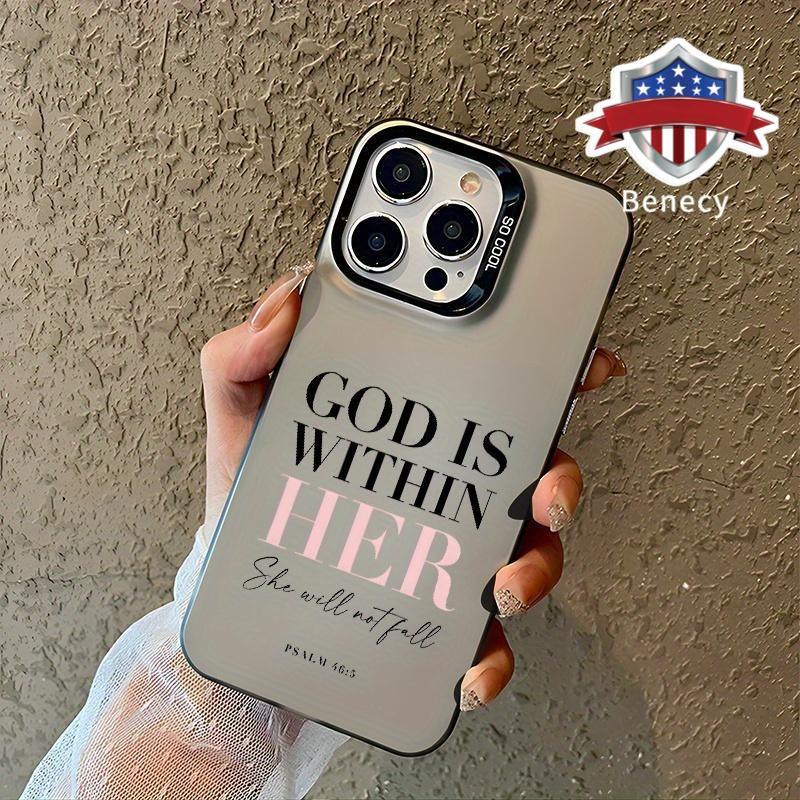 Ameigas Bible Psalms Quote Protective Phone Case - Ameigas
