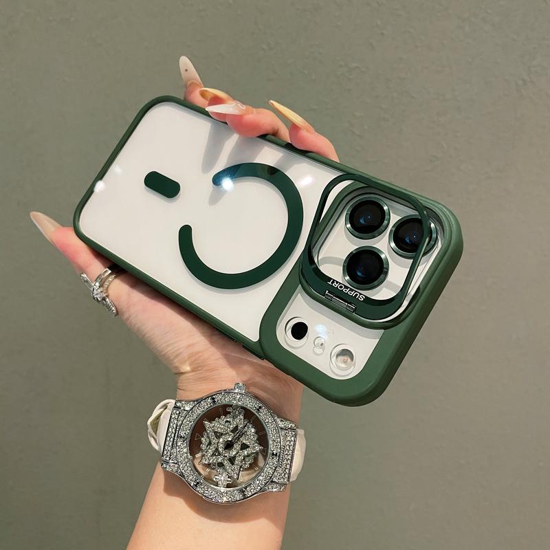 Ameigas Magnetic Clear Military-Grade Protective Phone Case