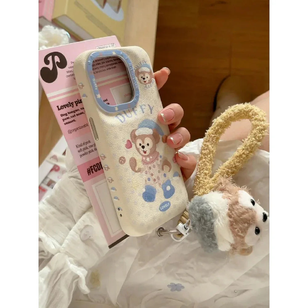 Ameigas Best Friends Duo Case - Cute Duffy & ShellieMay Disney Bear Design - Ameigas