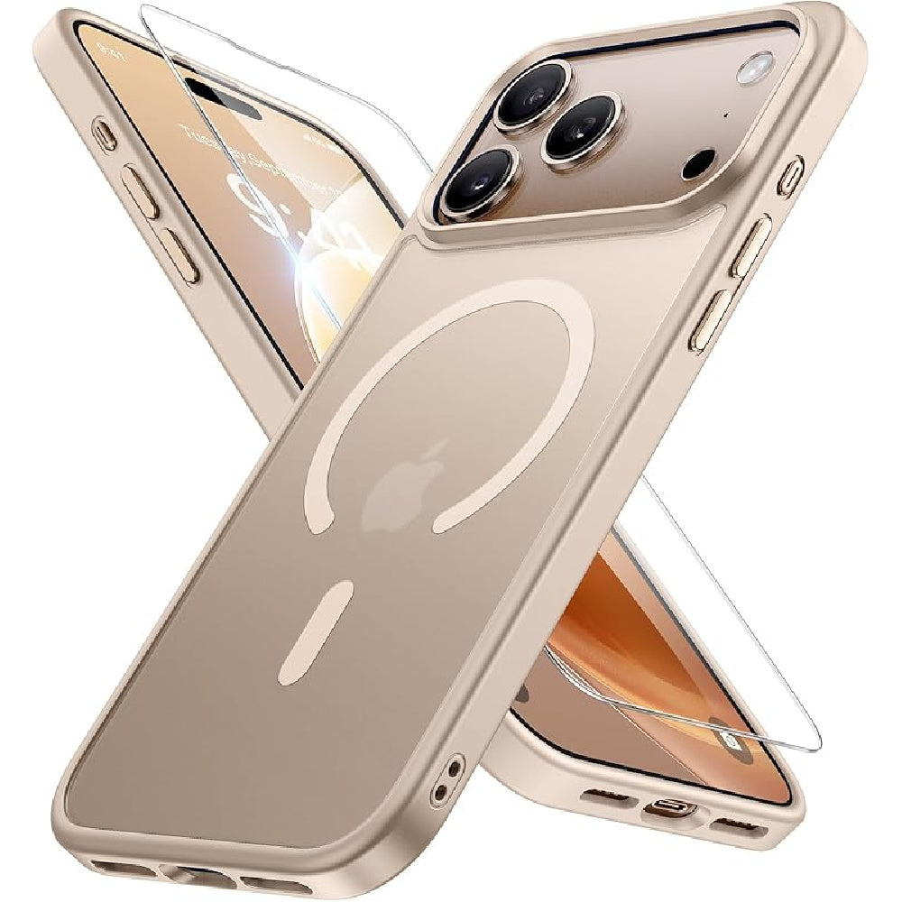Ameigas Magnetic Translucent Matte Protective Phone Case