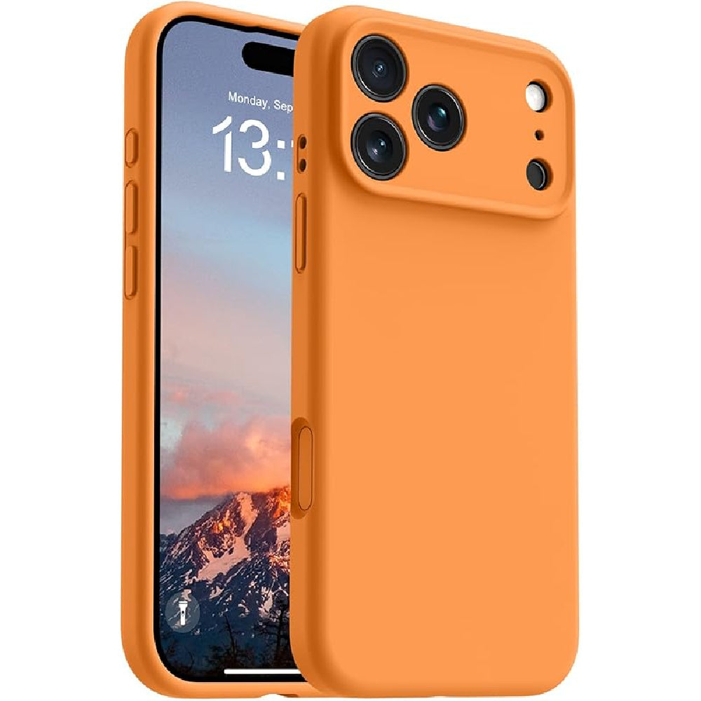 Ameigas Magnetic Liquid Silicone Phone Case with Camera Control Button