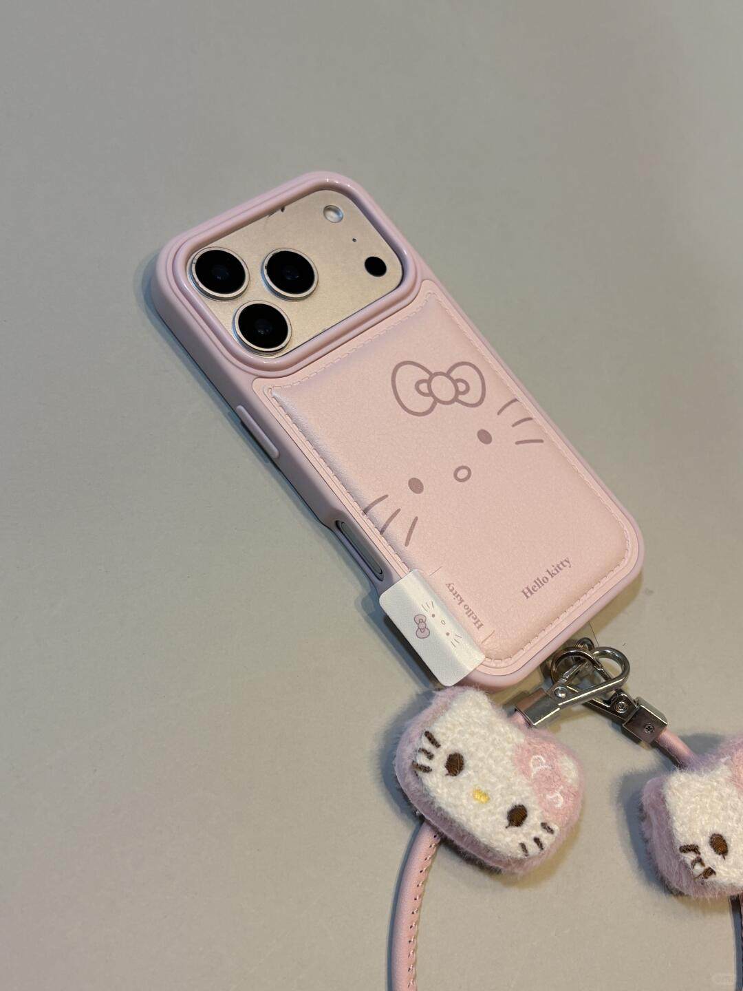 Ameigas Pink Kitty Head Silicone Protective Phone Case