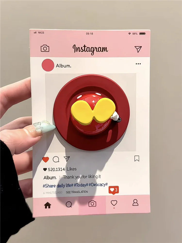 Ameigas Cute Cartoon Mickey Back View Magnetic Stand Phone Case - Ameigas