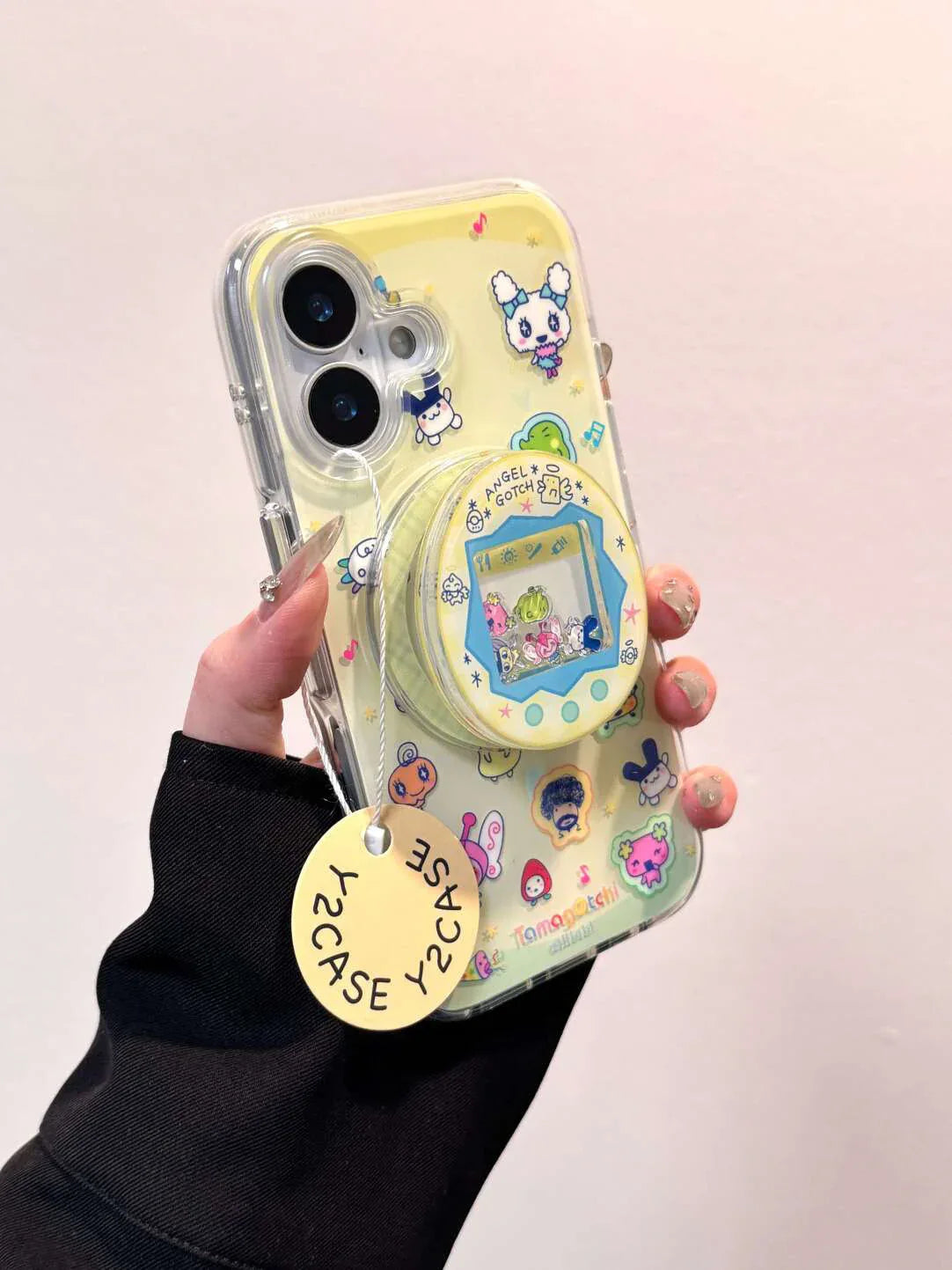 Ameigas Cute Tamagotchi Magnetic Stand Phone Case - Ameigas