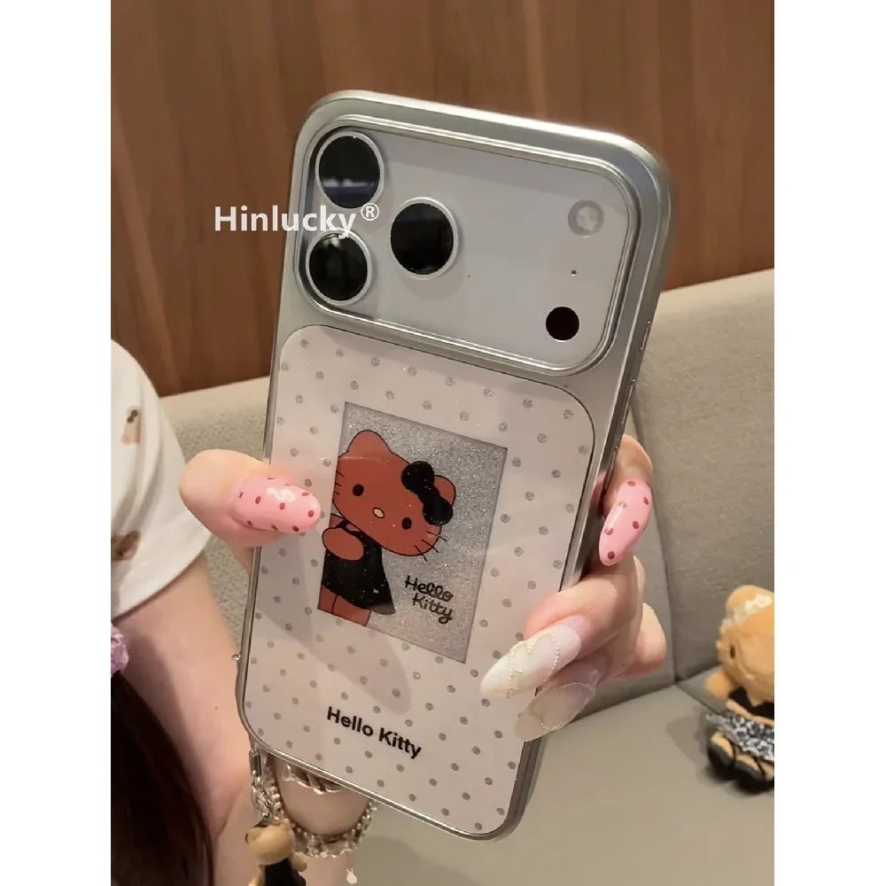 Ameigas Cute Polka Dot Cat Phone Case - Ameigas