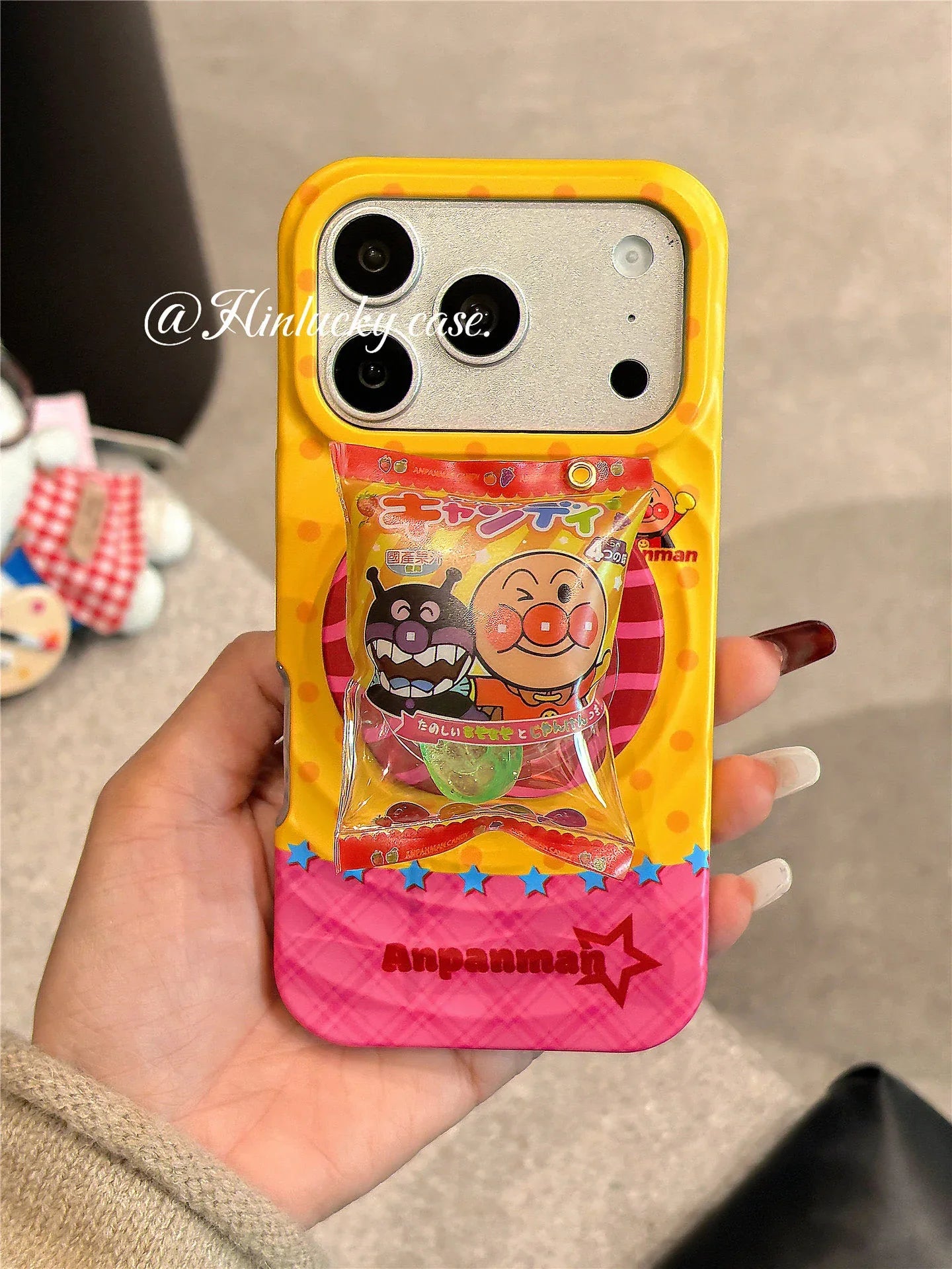 Ameigas Cute Cartoon Candy Bread Magnetic Stand Phone Case - Ameigas