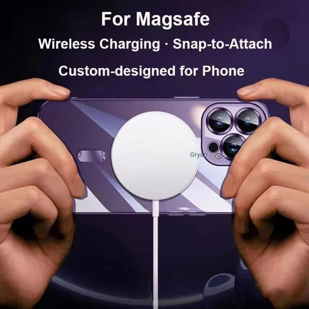 Ameigas Luxury Magnetic Glitter Transparent Protective Case