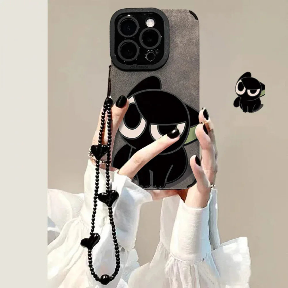 Ameigas Cute Cartoon Couple Phone Case for iPhone 17 Pro Max / 15 / 14 PM – Soft Shockproof Protective Cover - Ameigas