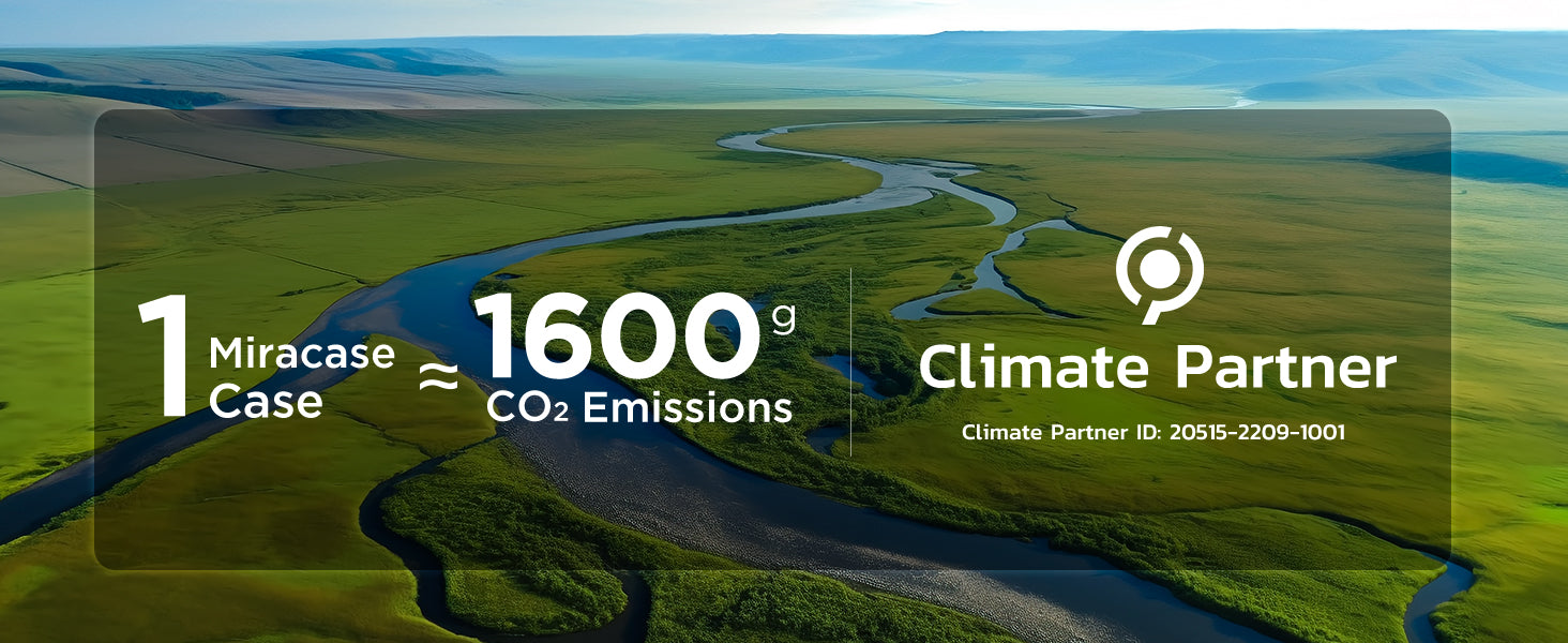 Ameigas Full-Body Magnetic Bumper Case with Built-in Glass Protection