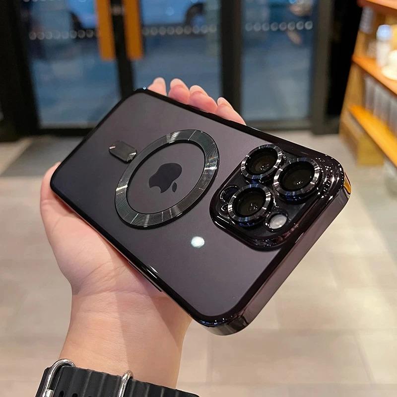 Ameigas Luxury Magnetic Glitter Transparent Protective Case