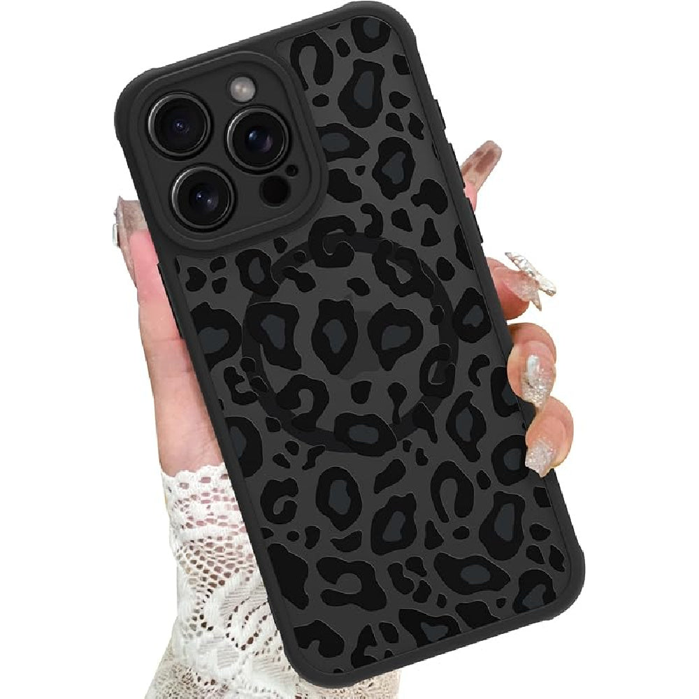 Ameigas Leopard Print MagSafe Protective Phone Case