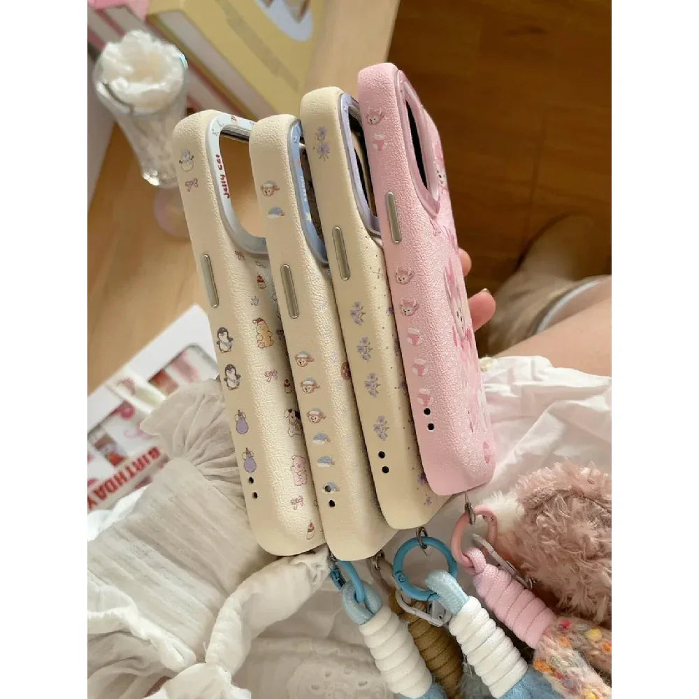 Ameigas Best Friends Duo Case - Cute Duffy & ShellieMay Disney Bear Design - Ameigas