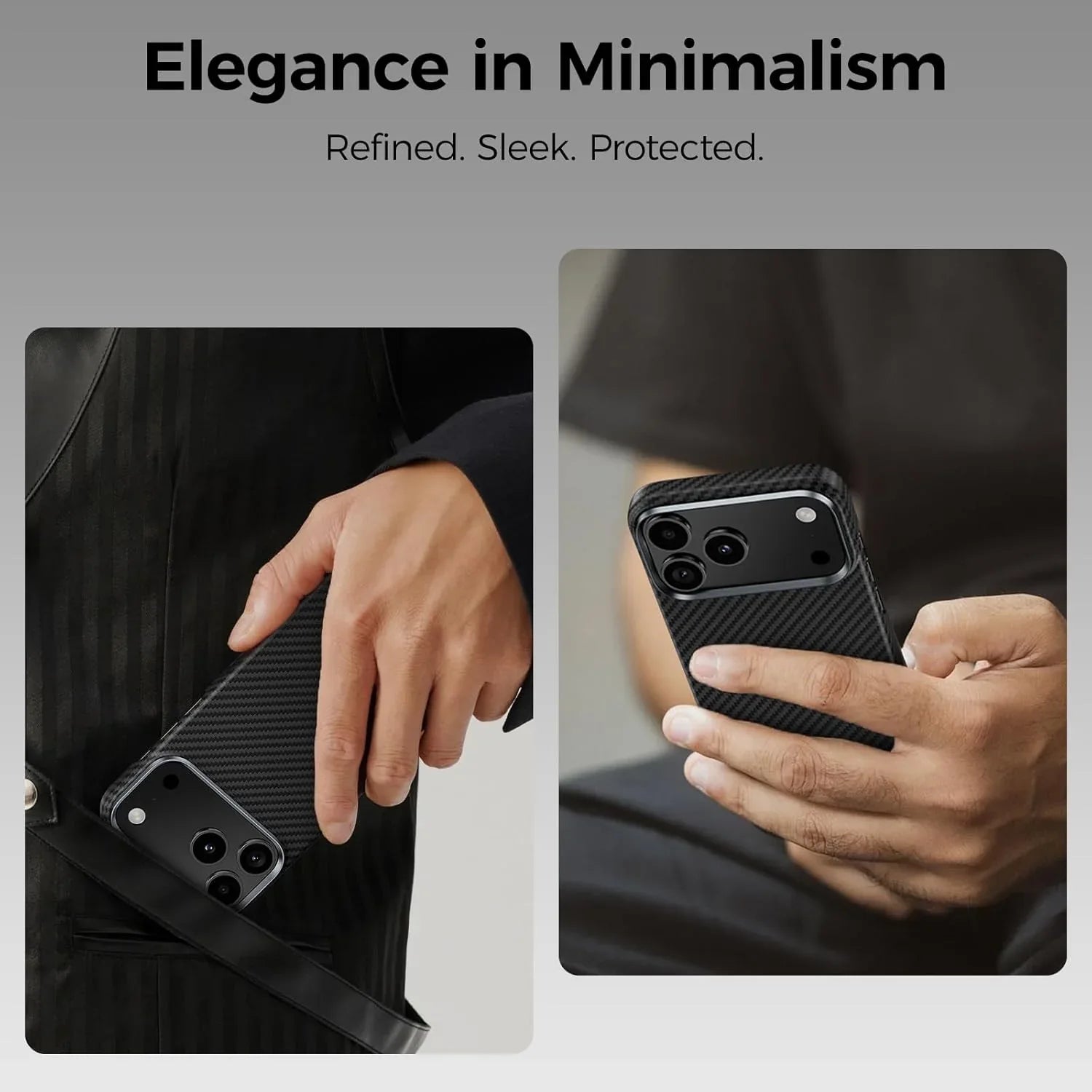 Ameigas ArmorAir Kevlar Ultra-Slim MagSafe Phone Case - Ameigas