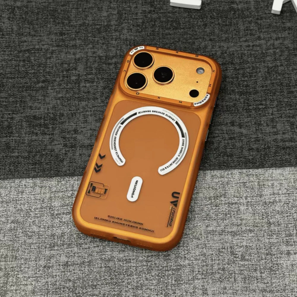 Ameigas Graffiti Matte Magnetic Full-Cover Protective Phone Case