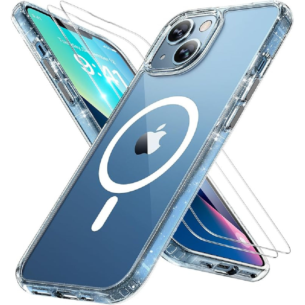 Ameigas Magnetic Translucent Matte Protective Phone Case