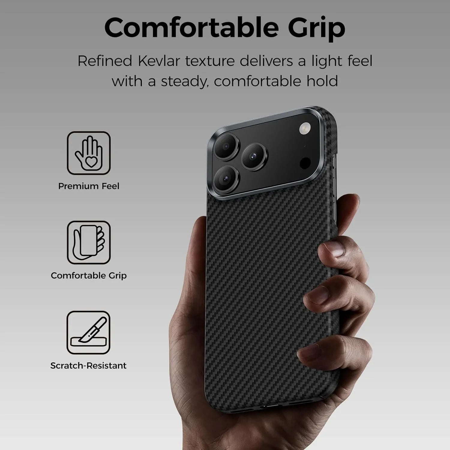 Ameigas ArmorAir Kevlar Ultra-Slim MagSafe Phone Case - Ameigas