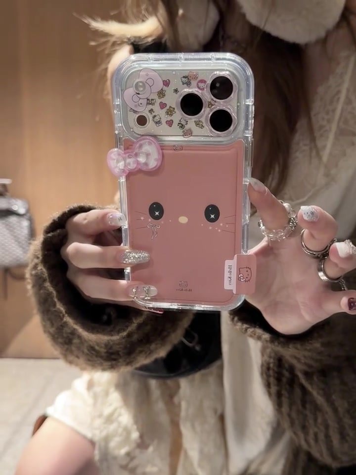 Ameigas Innocent Big Eyes Kitty Phone Case