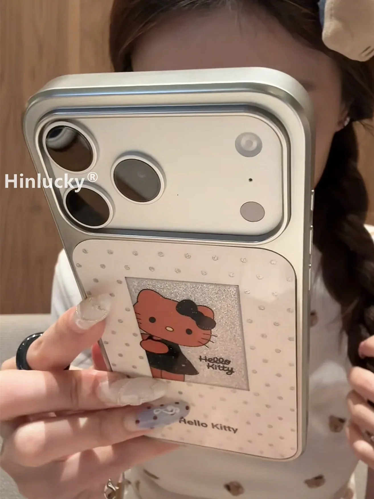 Ameigas Cute Polka Dot Cat Phone Case - Ameigas