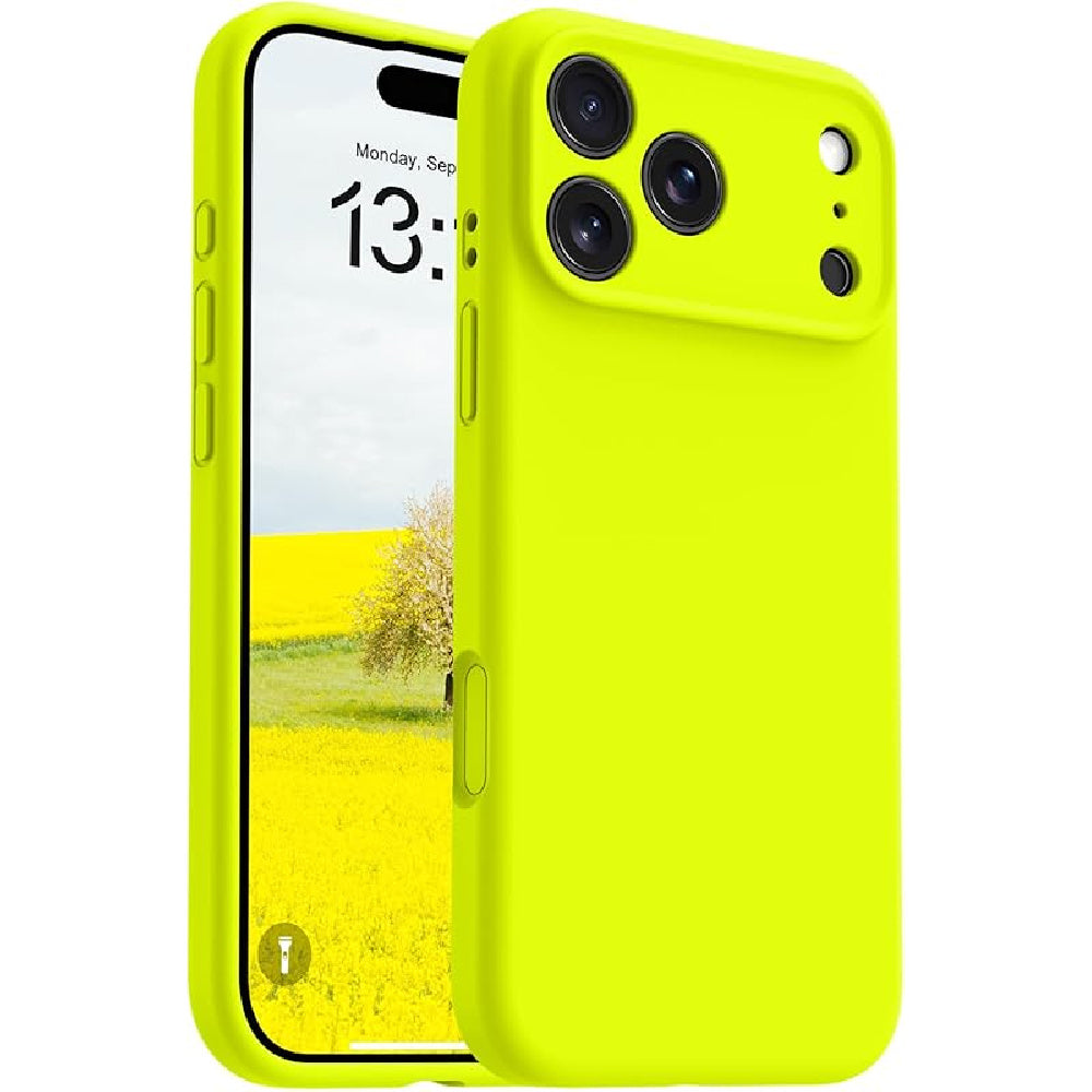 Ameigas Magnetic Liquid Silicone Phone Case with Camera Control Button