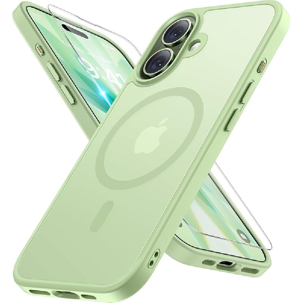 Ameigas Magnetic Translucent Matte Protective Phone Case