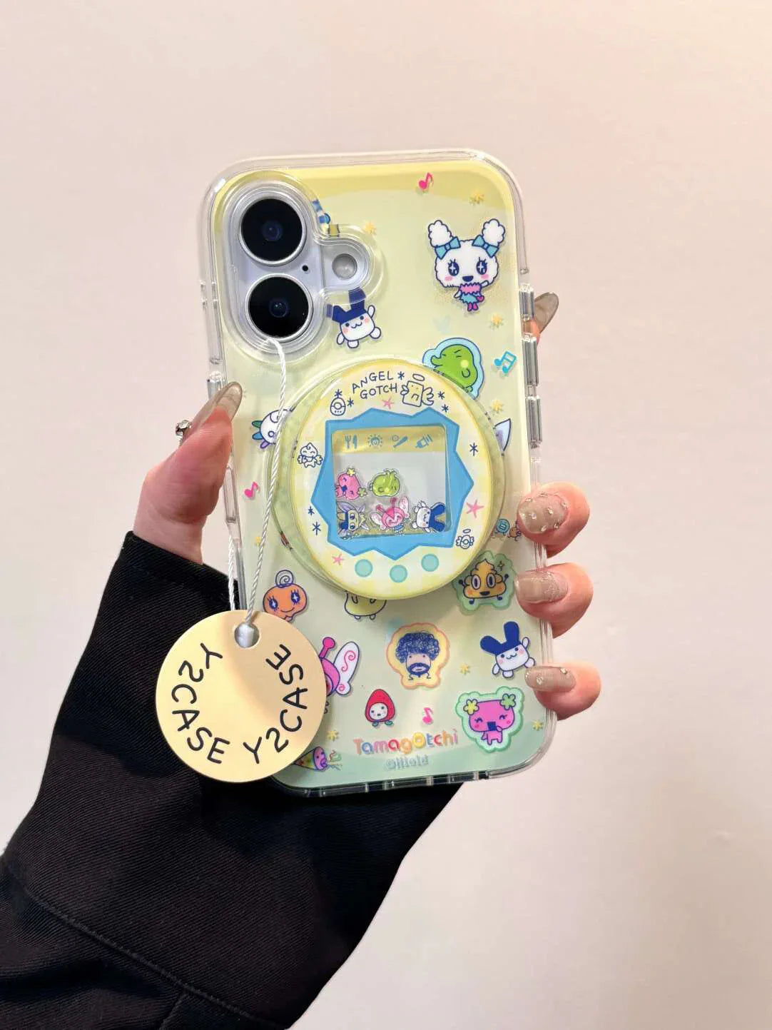 Ameigas Cute Tamagotchi Magnetic Stand Phone Case - Ameigas