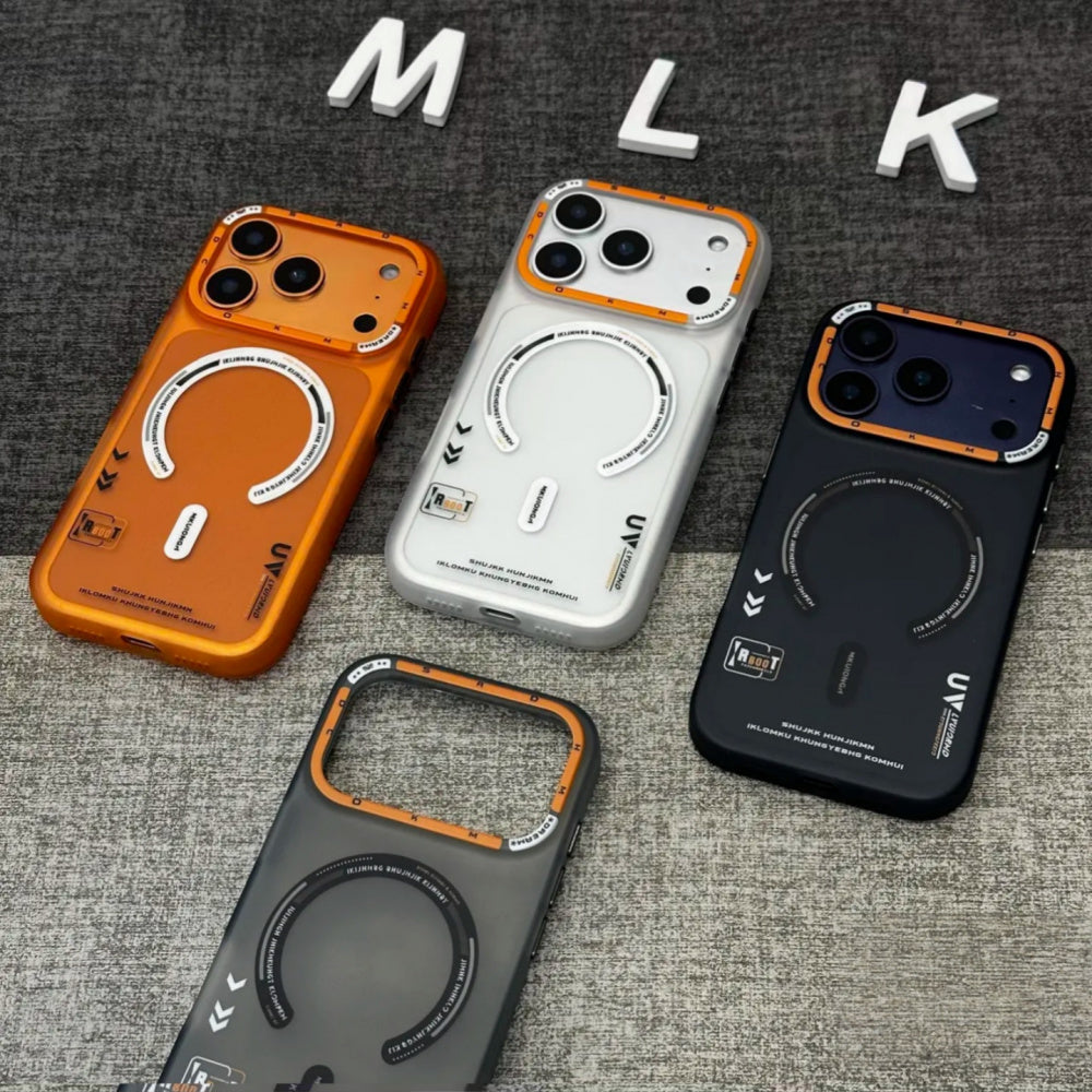 Ameigas Graffiti Matte Magnetic Full-Cover Protective Phone Case