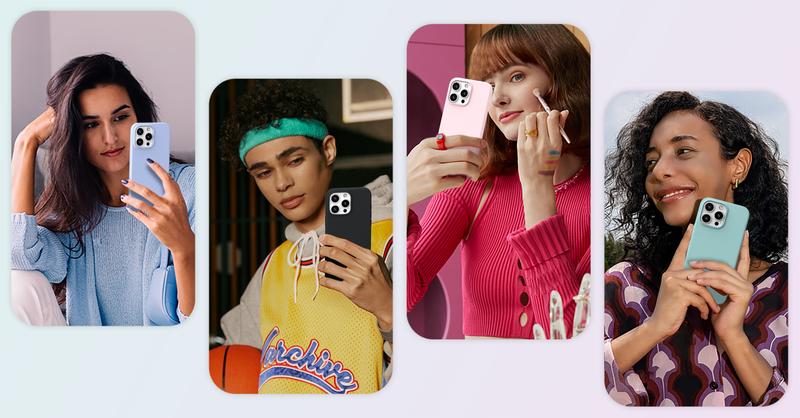 Ameigas Silky Soft Full-Body Protective Silicone Phone Case