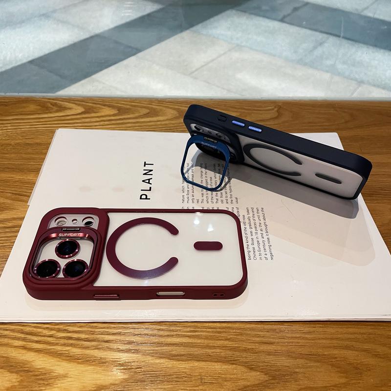 Ameigas Magnetic Clear Military-Grade Protective Phone Case