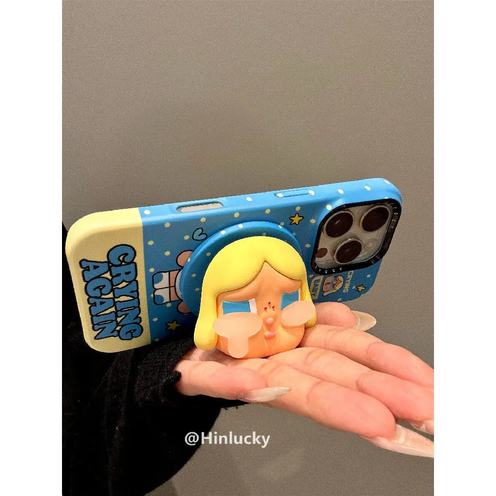 Ameigas 3D Tear-Drop Kid Case - Pop-Out Crying Baby with Magic Card Stand - Ameigas