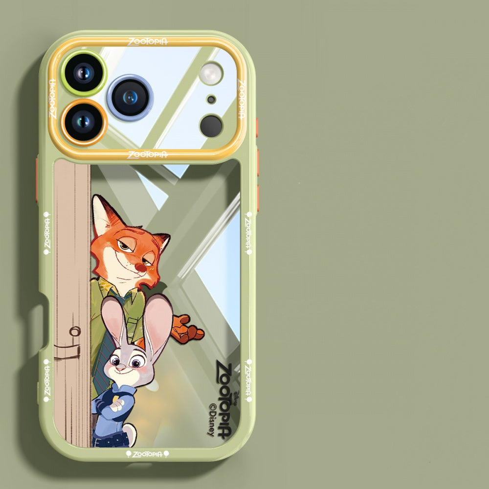 Ameigas Transparent Cartoon Cute Phone Case for iPhone 17 Pro