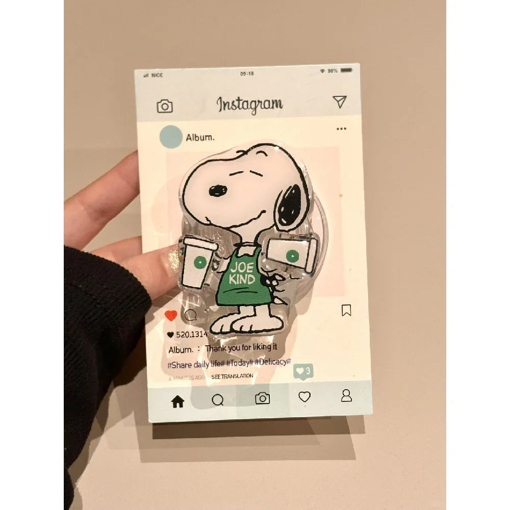 Ameigas Cute Coffee Snoopy Magnetic Phone Case - Ameigas