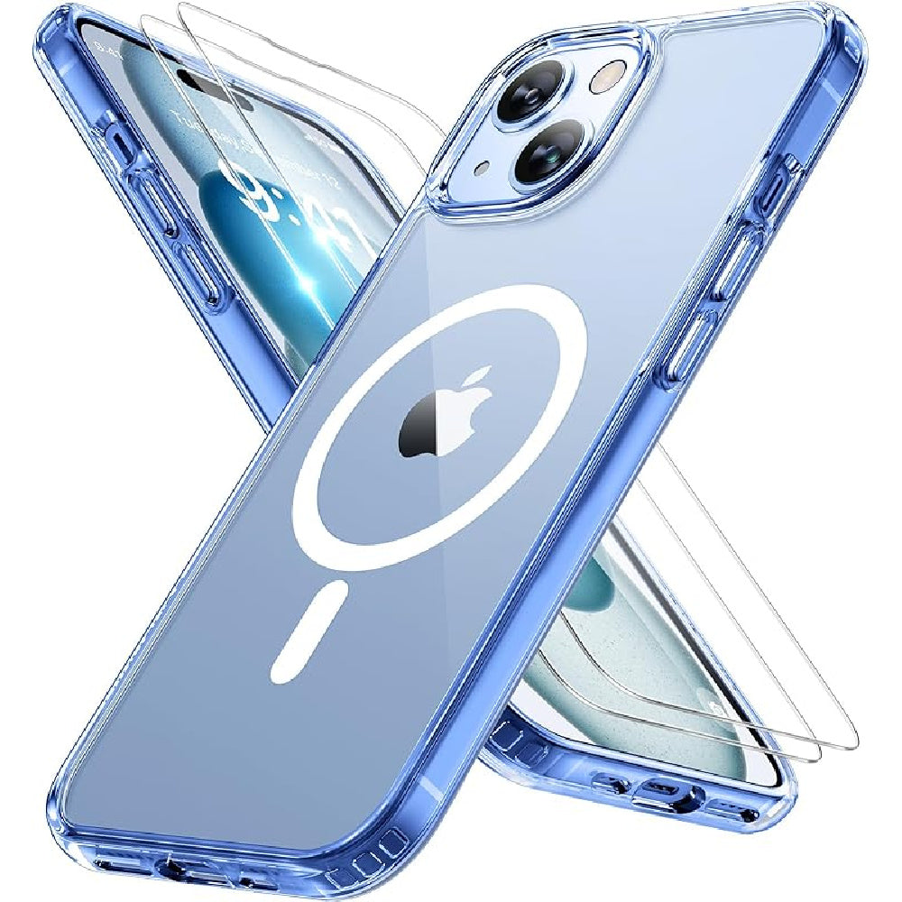 Ameigas Magnetic Translucent Matte Protective Phone Case