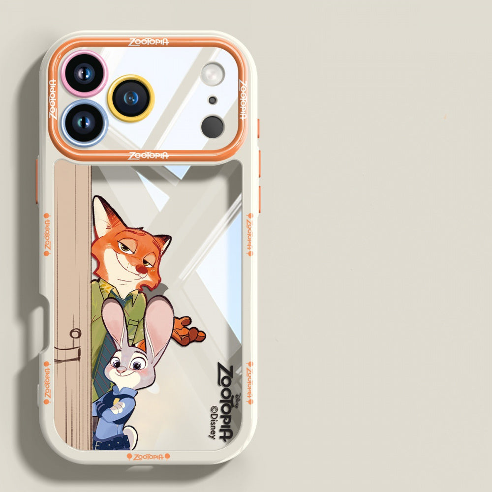 Ameigas Transparent Cartoon Cute Phone Case for iPhone 17 Pro