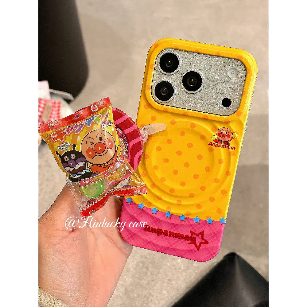Ameigas Cute Cartoon Candy Bread Magnetic Stand Phone Case - Ameigas