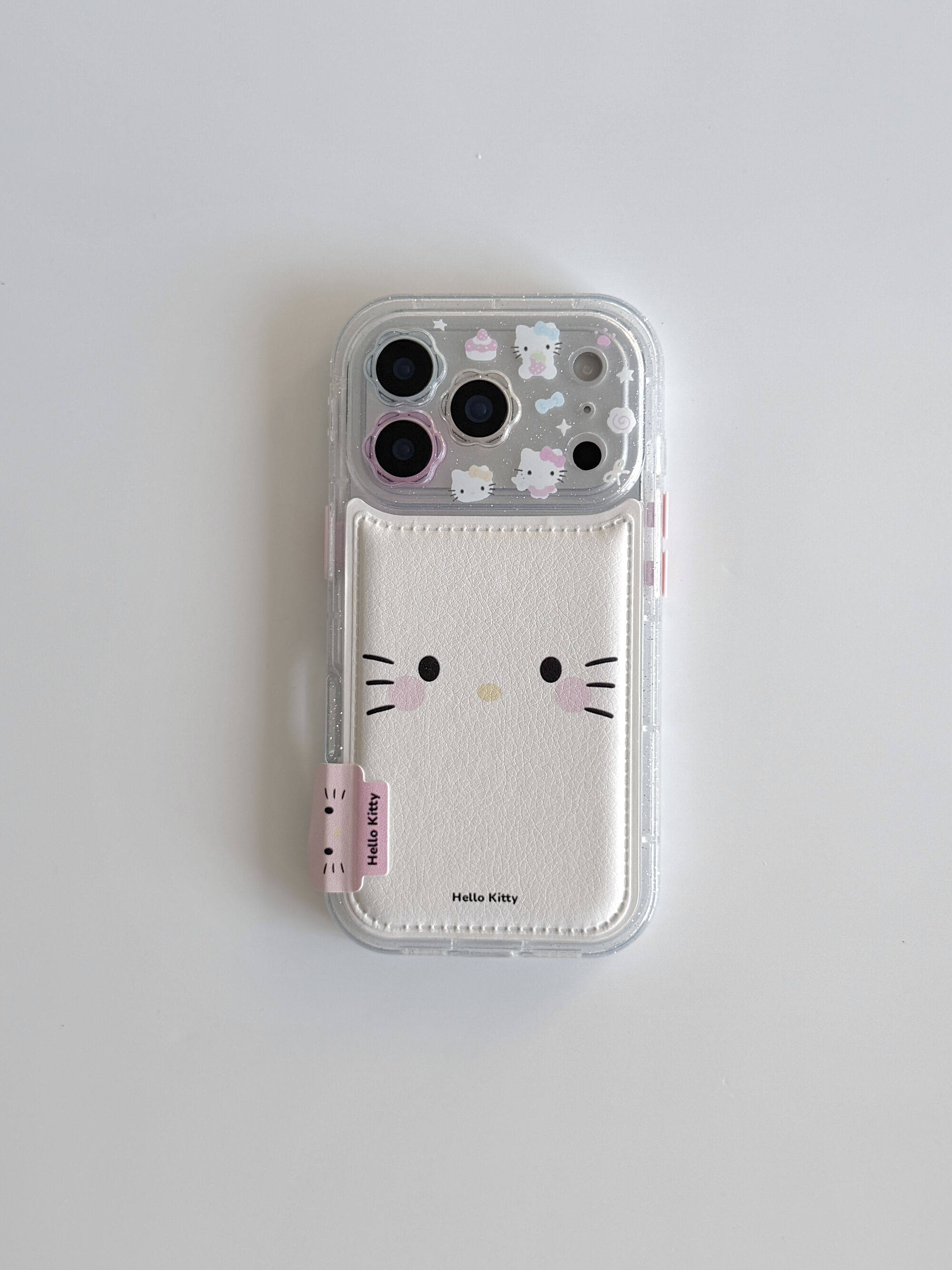 Ameigas Soft Cute Faux Leather Cartoon Phone Case