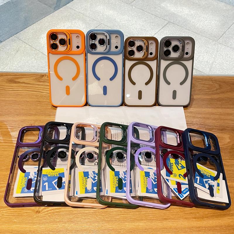 Ameigas Magnetic Clear Military-Grade Protective Phone Case