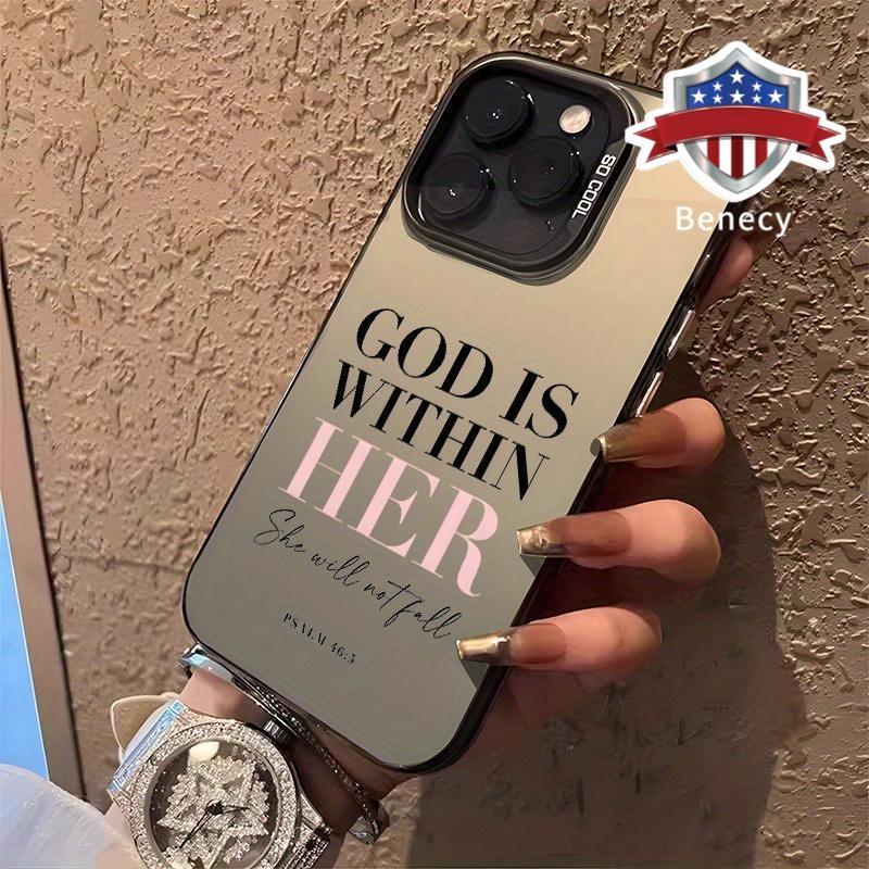 Ameigas Bible Psalms Quote Protective Phone Case - Ameigas