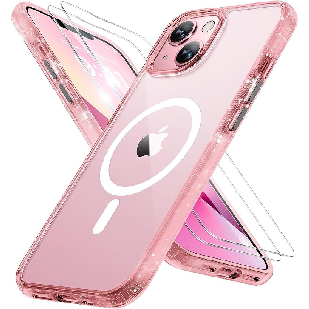 Ameigas Magnetic Translucent Matte Protective Phone Case