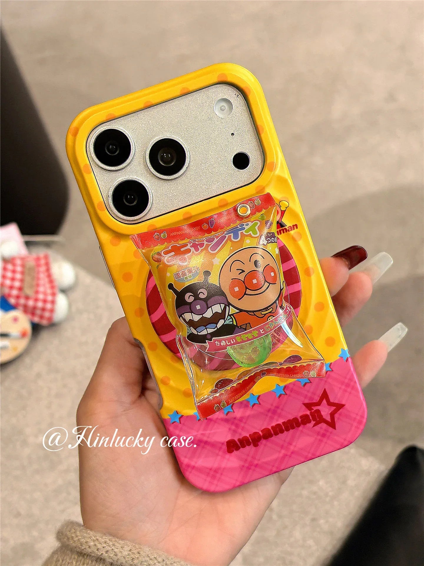 Ameigas Cute Cartoon Candy Bread Magnetic Stand Phone Case - Ameigas