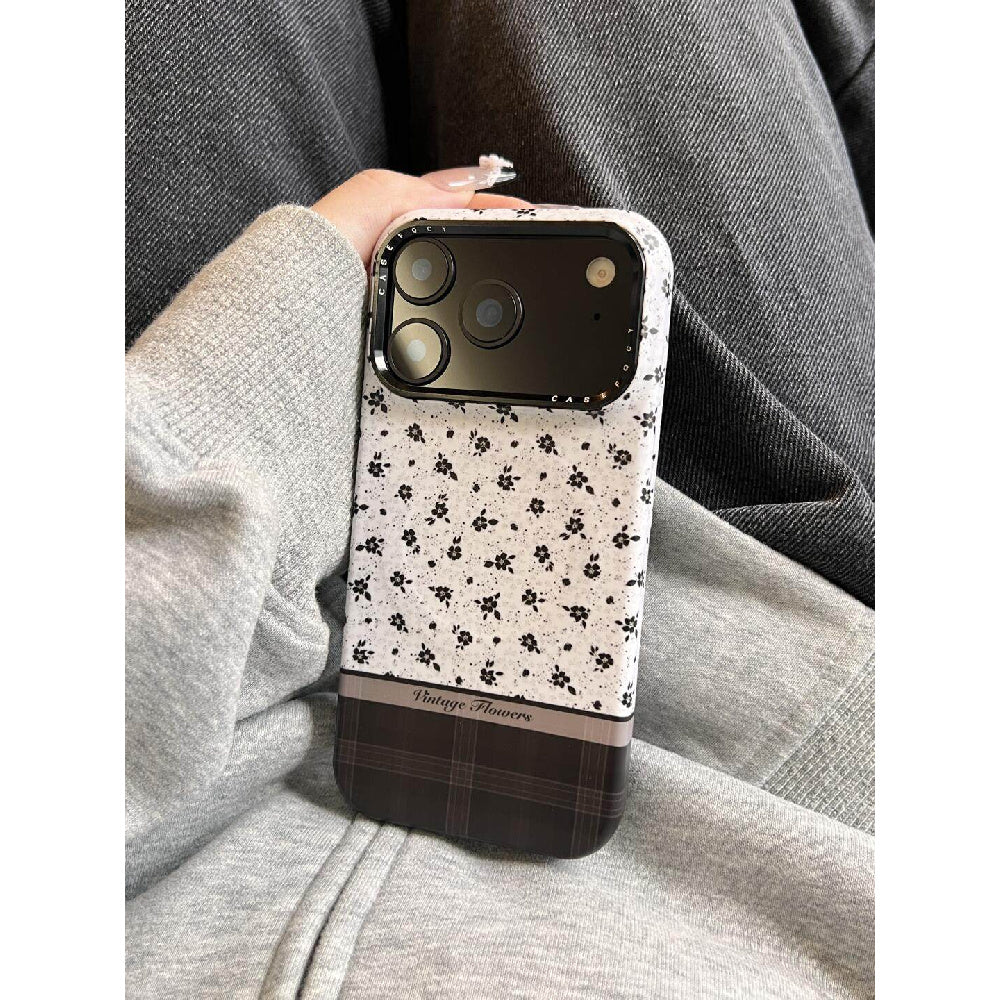 Ameigas INS Floral Pillow Magnetic Phone Case