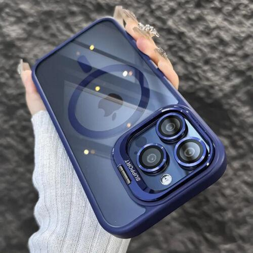 Ameigas Magnetic Clear Military-Grade Protective Phone Case