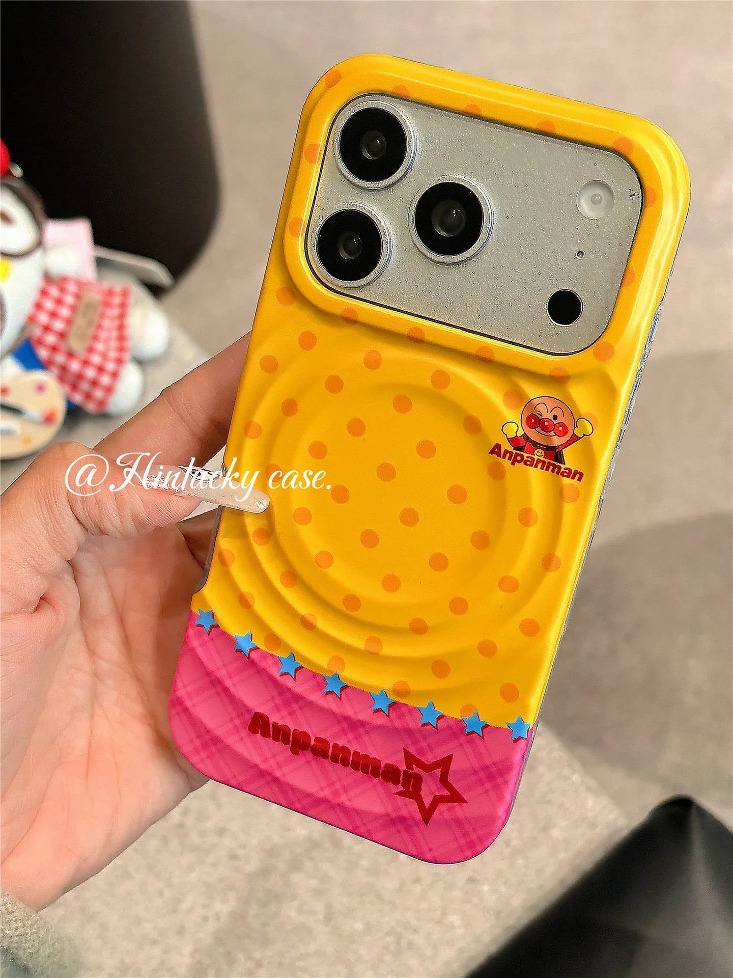Ameigas Cute Cartoon Candy Bread Magnetic Stand Phone Case - Ameigas