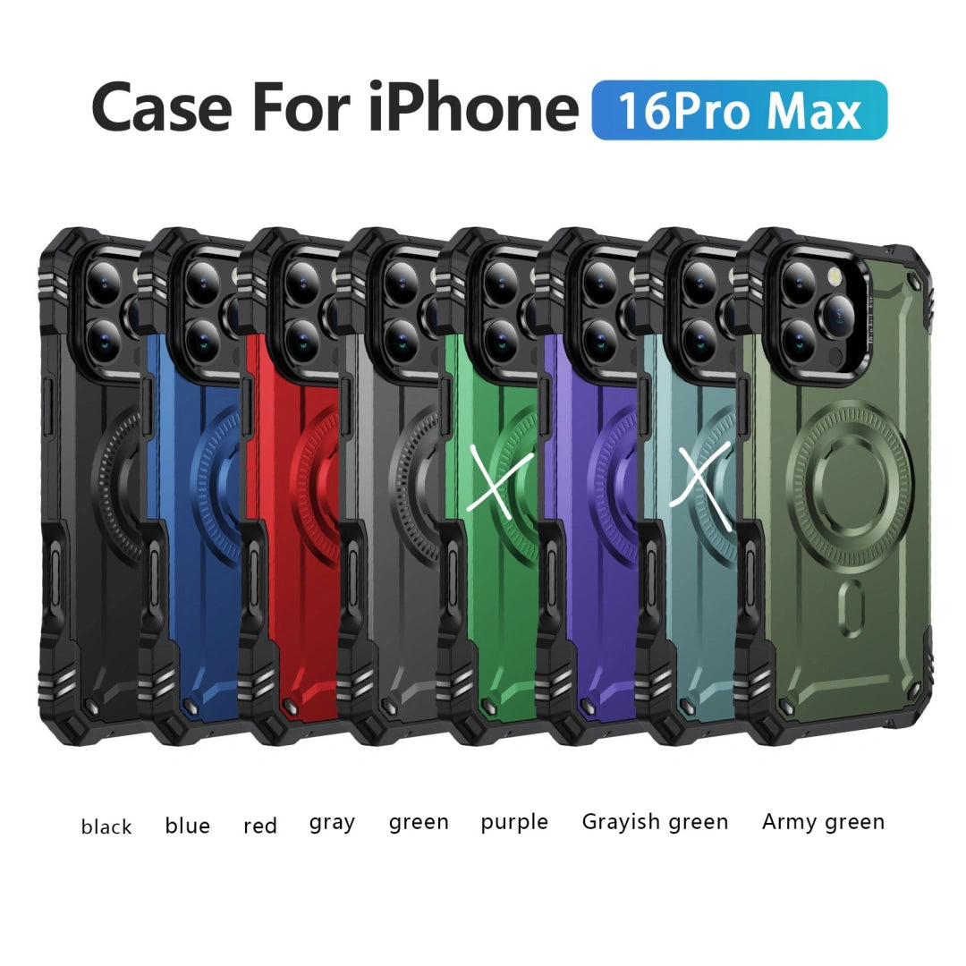 Ameigas Armor Magnetic Stand Case — Rugged Military-Grade Protection