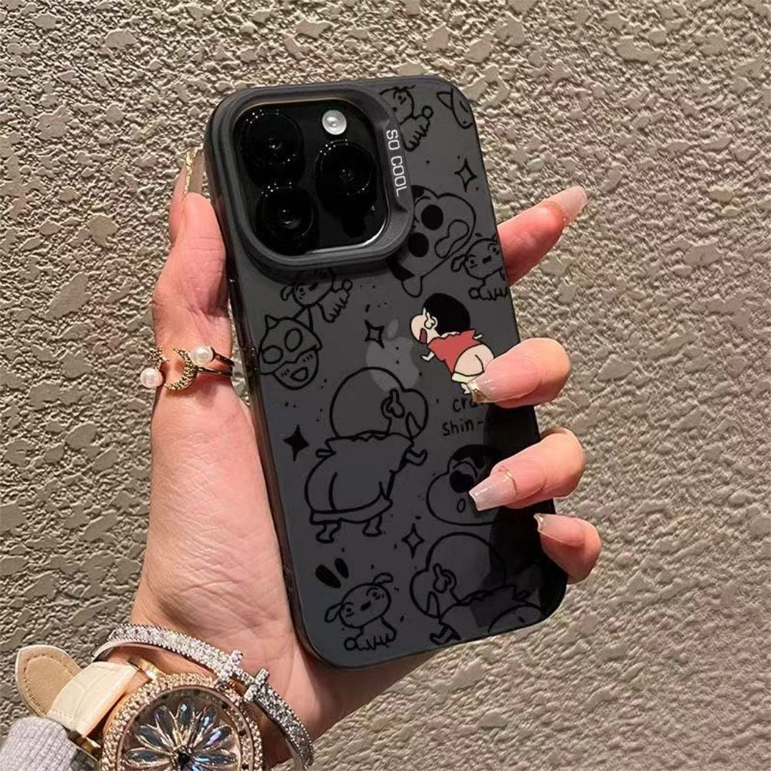 Ameigas Cheeky Shin Electroplated iPhone Case for iPhone 17 Pro Max