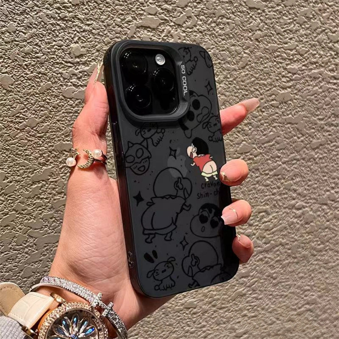 Ameigas Cheeky Shin Electroplated iPhone Case for iPhone 17 Pro Max