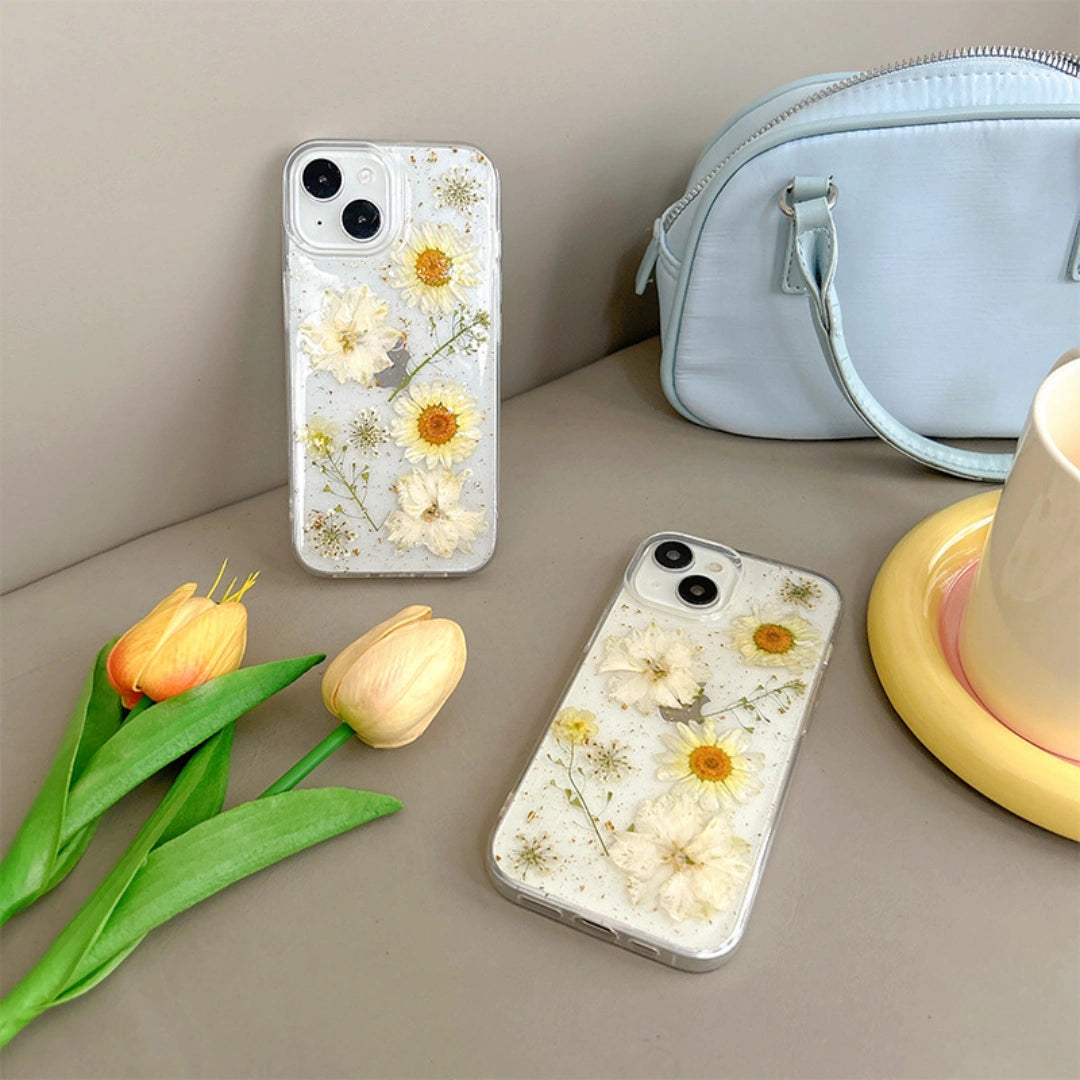 Ameigas Daisy Blossom Case — Fresh INS Style Summer Floral Design