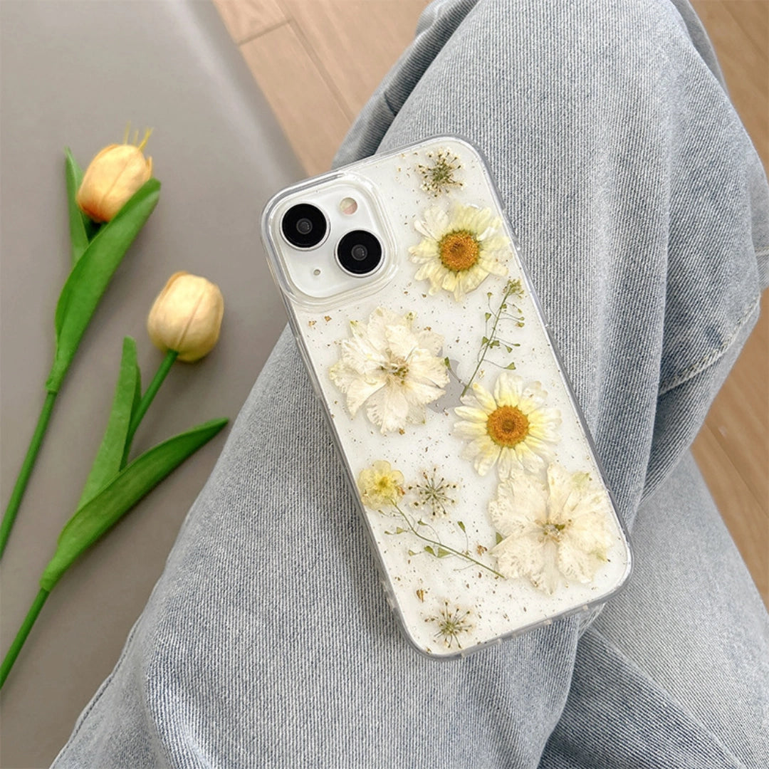Ameigas Daisy Blossom Case — Fresh INS Style Summer Floral Design