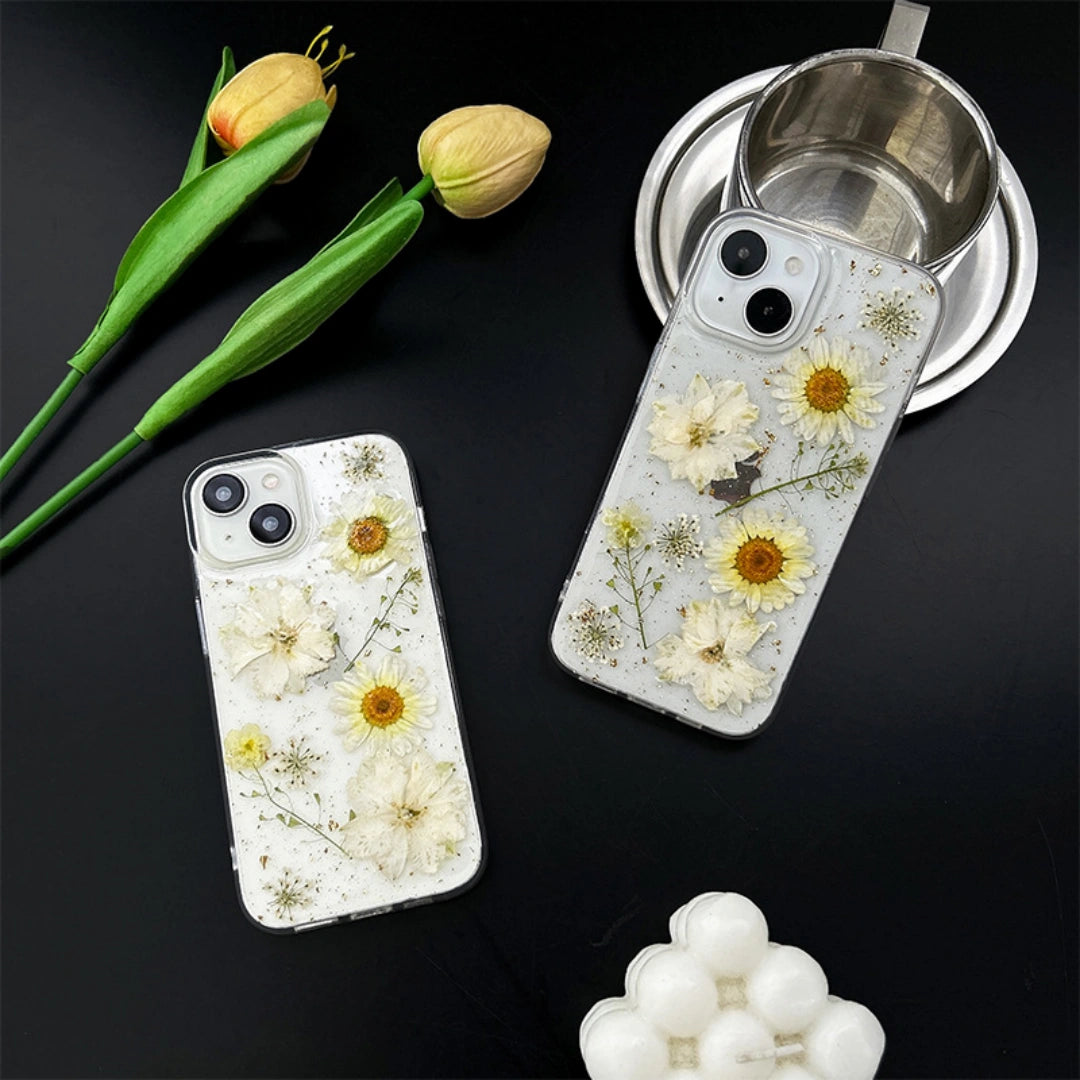 Ameigas Daisy Blossom Case — Fresh INS Style Summer Floral Design