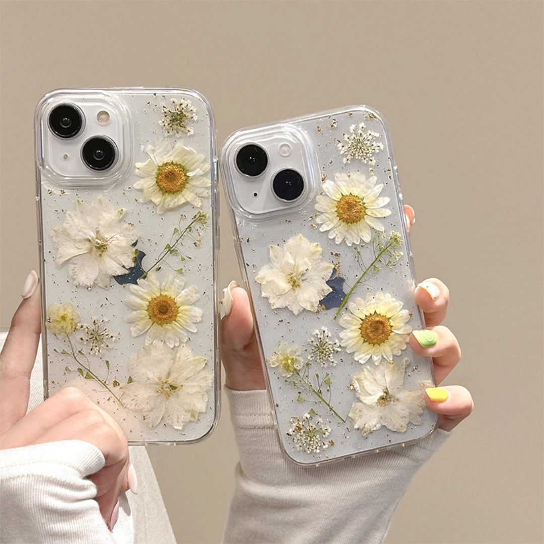 Ameigas Daisy Blossom Case — Fresh INS Style Summer Floral Design