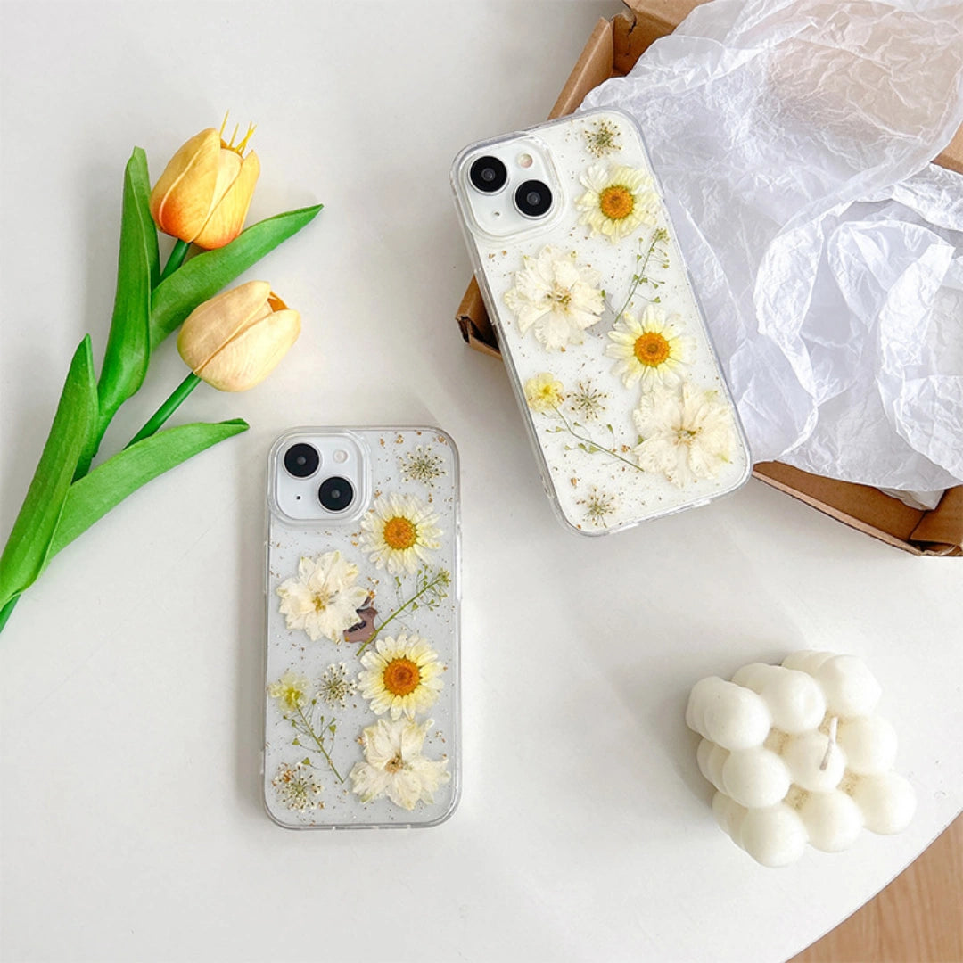 Ameigas Daisy Blossom Case — Fresh INS Style Summer Floral Design